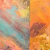 Sky in Bloom
2009
25 1/2 X49 1/2
acrylic on birch wood
Private Collection of: The Artist